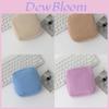Light Corduroy Makeup Organizer With Stitching For Daily Use And Travel Storage