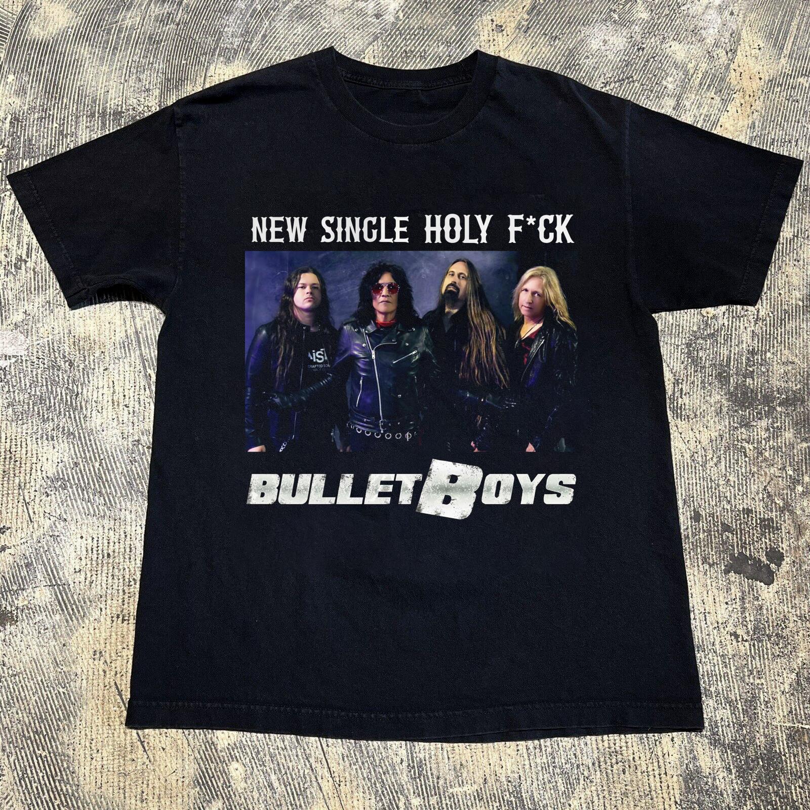 NEW BULLETBOYS Band 2024 Tour Black All Size Shirt S