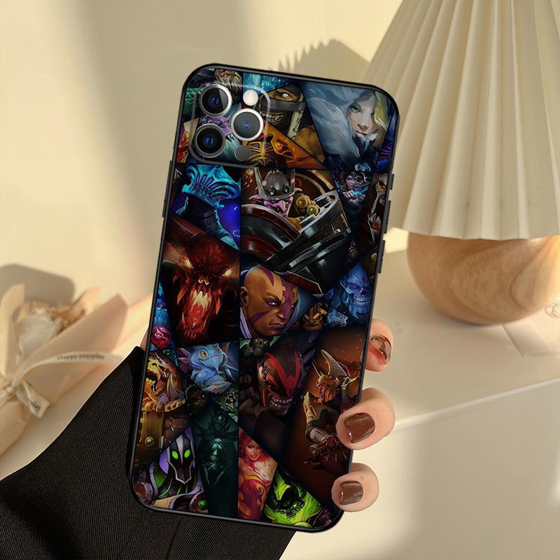 Game Dota 2 Case For iPhone 11 12 13 Pro Max Cover For iPhone 13 12 Mini XR X XS Max Plus