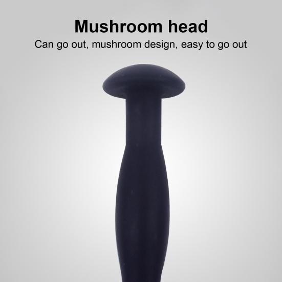 Urethral Tube Rod Effective Ergonomic Silicone Penis Plug Male Sex Catheter for Adult Men