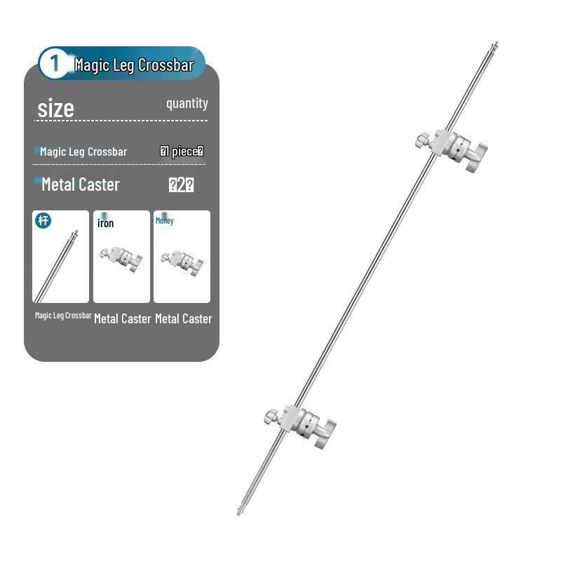 Miaotu Photography Thickened Stainless Steel Magic Leg Light Stand Kit