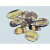 176Cts. Natural Rainbow Fluorite Mix Cabochon Loose Gemstone 09 Pcs Lot C-918