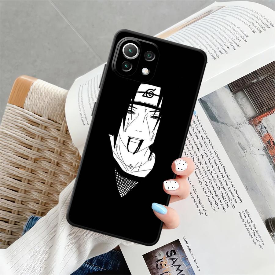 Funda Phone Cover Case for Xiaomi Mi 14 13 Lite 12T Pro 11T 12X 10T 12 15 Pro 11 Anime Narutos Itachi
