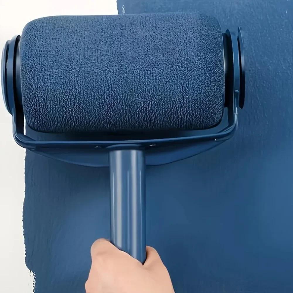 1pc Self-priming Large Drum Brush, Wall Painting Brush, Latex Paint Wall Brush Home Painting Tools  Texture Roller Wall Paint