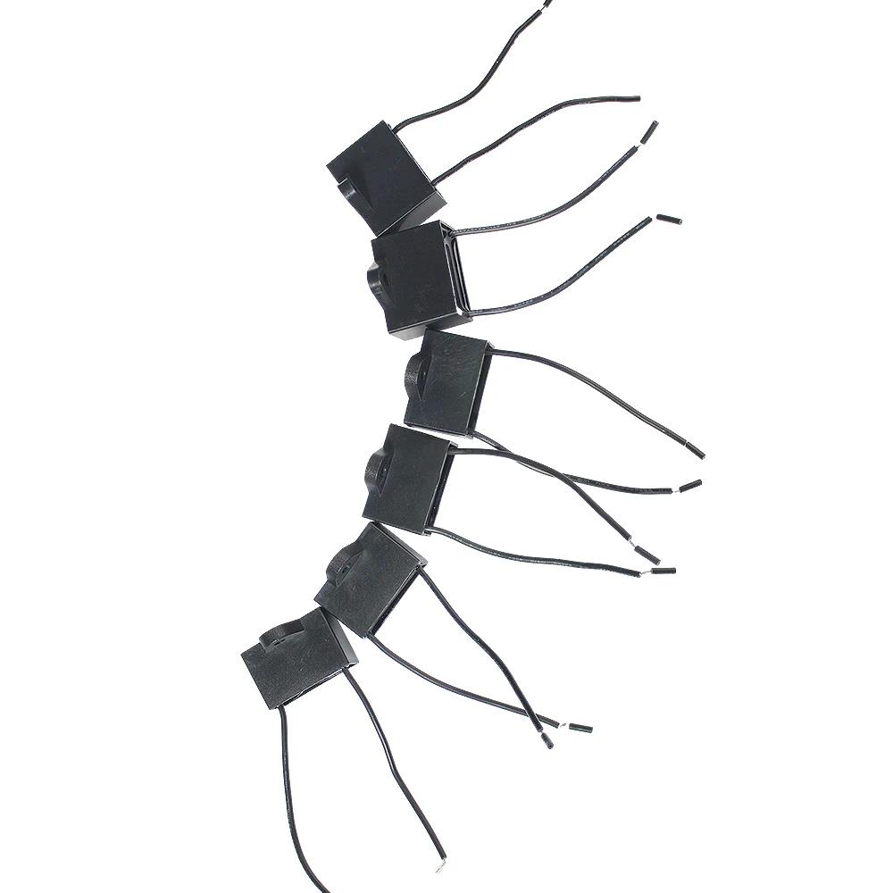 CBB61 Fan Capacitor 450V 1UF 1.2UF 1.5UF 2UF 2.5UF 3UF 4UF 5UF 6UF10UF Ceiling Fan Motor Run Rectangle Capacitor CBB 61