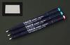 Blue 1 Black Light Trick with Nichia LED and Black Light Uniquely Bright Secret PIN Code Product Nail Pet [Medium Point/1 & Red] Pen, Water-Based