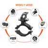 2pcs Motorcycle Spotlight Mount Clamp Bracket Aluminum Alloy LED Light Bar Tube Holder for Motorcycle Scooter Dirt Pit Bike SUV