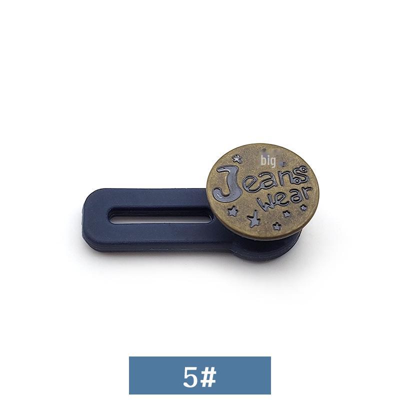 Adjustable Metal Waist Extension Buckle for Jeans