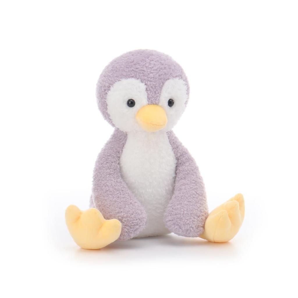 Apricot Lamb Purple Velvet Penguin Plush Toy for Soft and Fluffy Purple Velvet Penguin for Girls and 22cm Kids, Cute, Boys,