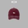 Spring and Summer Teddy Embroidery Soft Top Thin Baseball Cap Female Male Casual Washing Old Cap Male Trend