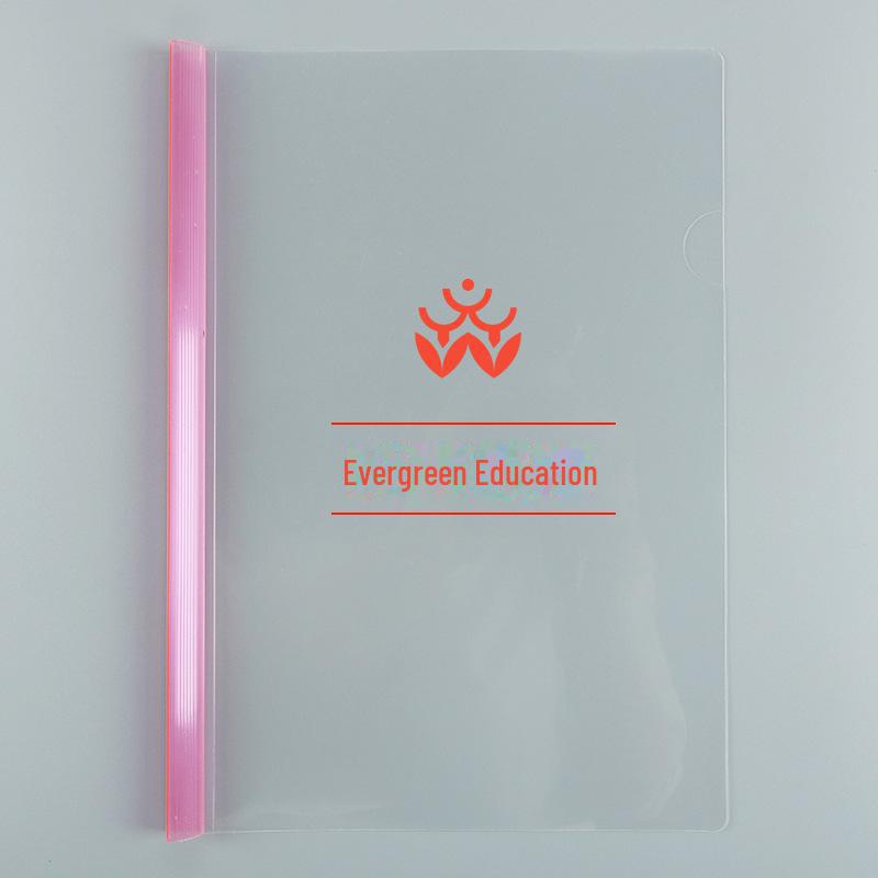 A4 Průhledný PP Šanon se zásuvkami - 18 přihrádek pro ukládání zpráv, Přizpůsobitelné logo pro kancelářské a studentské použití