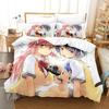New 3d Print Anime Waiting in the Summer Bedding Set Single Twin Full Queen King Size Bed Set Adult Kid Bedroom Duvet cover Sets