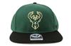47 Brand Cap No Shot Two Tone 47 Captain NBA Milwaukee Bucks