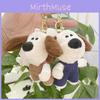 Cartoon Dog Plush Toy Keychain Ideal For Hanging On A Bag Or Backpack 12cm Height