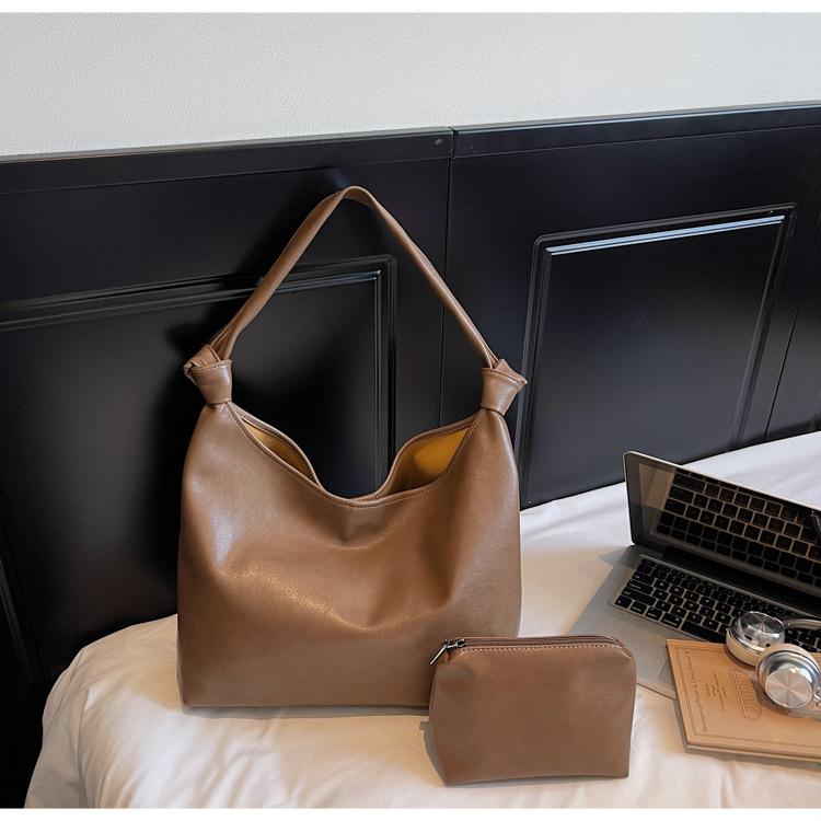 

Женская сумка-тоут, ленивый ветер, большая вместимость, женская сумка-тоут, новая осенне-зимняя мода 2025, сумка-коммутер, сумка под мышку на плечо хаки