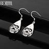 925 Sterling Silver Grimace Ear Piercing Earrings Fashion Wedding Jewelry