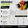 Uhlsport Fang ZNE Ultra Grip Half Negative Goalkeeper Gloves Match High Soccer Maschiné - Use, Grip, (1011408-01-8)