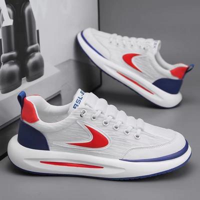 Summer Breathable Ice Silk Mesh New Sports Dad Shoes Soft-soled Forrest Gump Shoes