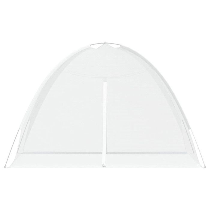 Moustiquaire mongole avec portes 220 maille blanc 200x120x130cm