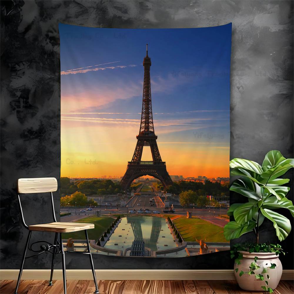 Eiffel Tower Hanging Bohemian Tapestry Cheap Hippie Wall Hanging Bohemian Wall Tapestries Mandala Wall Hanging Home Decor