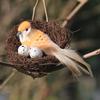 Artificial Birds Nest Rattan Weaving Durable Birds Egg House Garden Decoration Pet Bird Cage Supplies