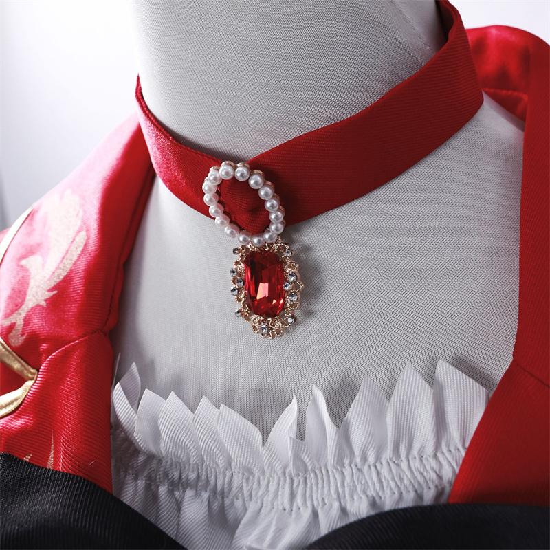 Ff Xiv Red Mage Cosplay Costume Ff14 Game Cosplay Costume Halloween Sexy Red Women Dress Combat Uniform Party Suit