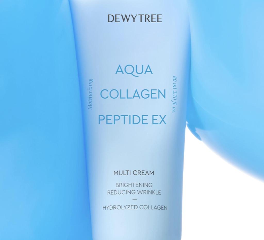 Dewytree Aqua Collagen Peptide EX Multi Cream 80ml + 80ml Hydrating Firming Care