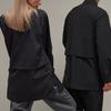 Adidas Y-3 Winter Ripstop Overshirt With Stand Collar And Zip Unisex Tops Black IL2039