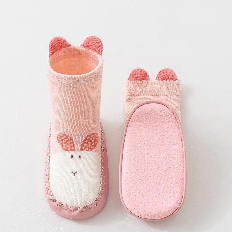 Baby Socks Slippers Cartoon Newborn Children Floor Socks Shoes Anti Slip Soft Sole Toddlers Indoor Socks Shoes