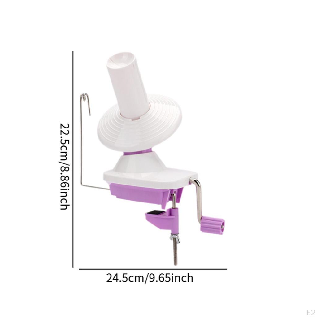 Wool Yarn Winder Multiuse DIY Hand Cranked for Skein Thread Knitting Winding