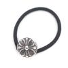 Great Hair Accessory Cross Ball Button Hair Rubber Silver 925 Mens Used