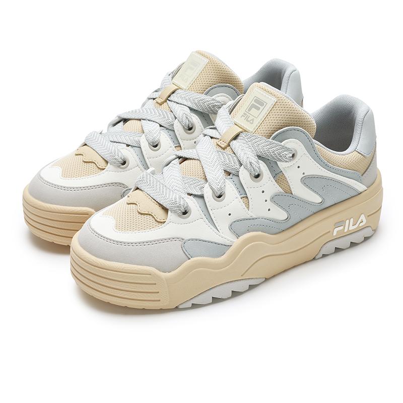 New FILA Rosetta Low Top Skateboard Shoes Women's Blue White F12W431204FPS