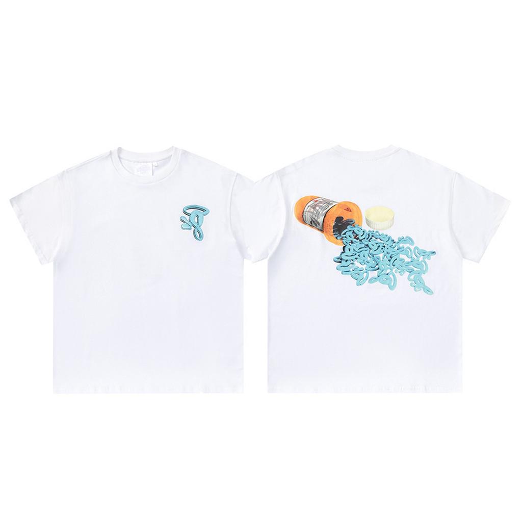 Unisex Streetwear T-Shirt - Trendy Short Sleeve Casual Tee For Men & Women