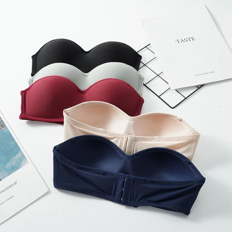 Women Invisible Bra Strapless Bralette Women's Underwear Female Seamless Party Wedding Bras Sexy Lingerie
