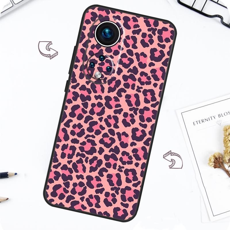 Leopard Print Case For Honor Magic 7 5 6 Lite Honor 200 Pro X8b X9a X8a X8 X9 X9c X9b 50 70 90 Lite Cover