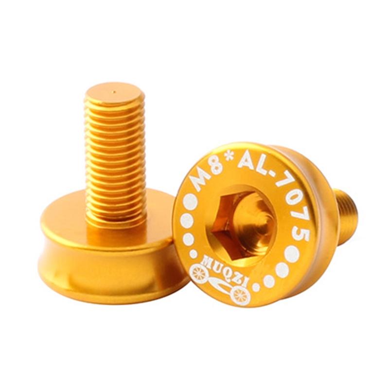 1PC Bike Square Taper Bottom Bracket Screw Aluminum Alloy Crankset Bolts Cycling Watertight Sealed Crank Nut Crank Screw