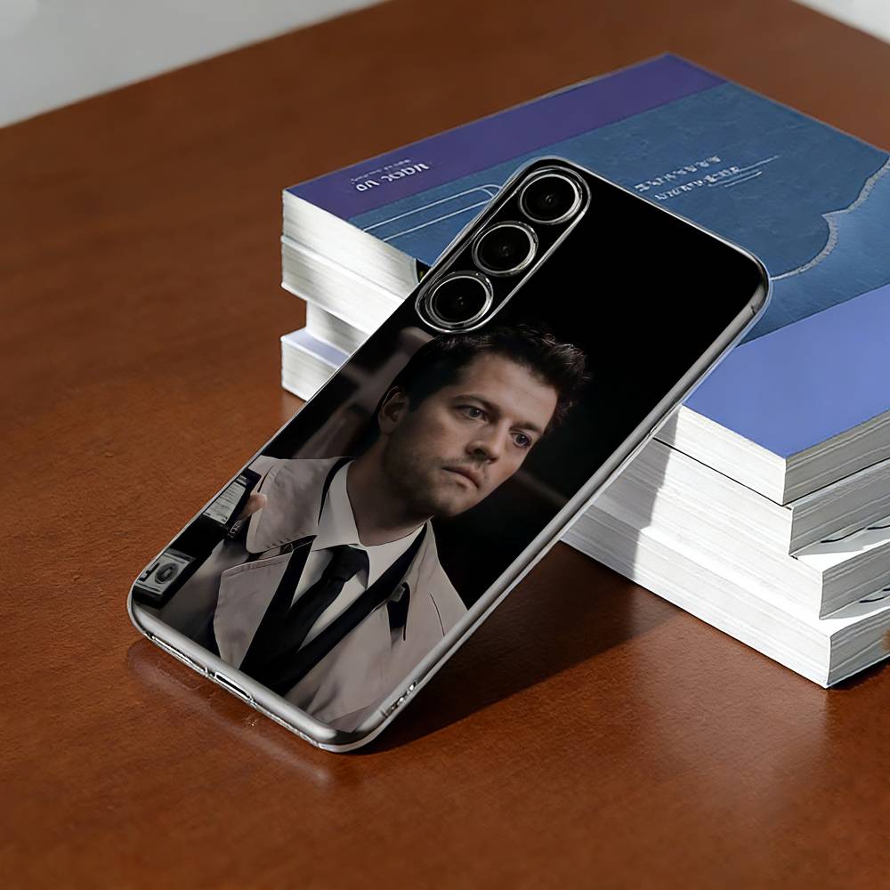 S-Supernatural Dean Castiel-L Phone Case For SamsungA10,12,20,21S,30,31,40,50,51,52,70,71 Transparent Cover Samsung a70
