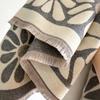 Age-Reducing Flower Imitation Cashmere Scarf Temperament Versatile Warm Shawl Beautiful Girl Scarf
