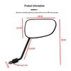 High-Definition Anti-Shake 8mm Positive Thread Wide-View Rearview Mirror for Guaneng Electric Two-Wheeled Vehicles