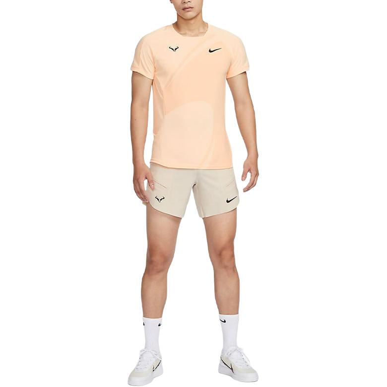 New Nike T Shirt Men's Ice Peach Red DV2878-801