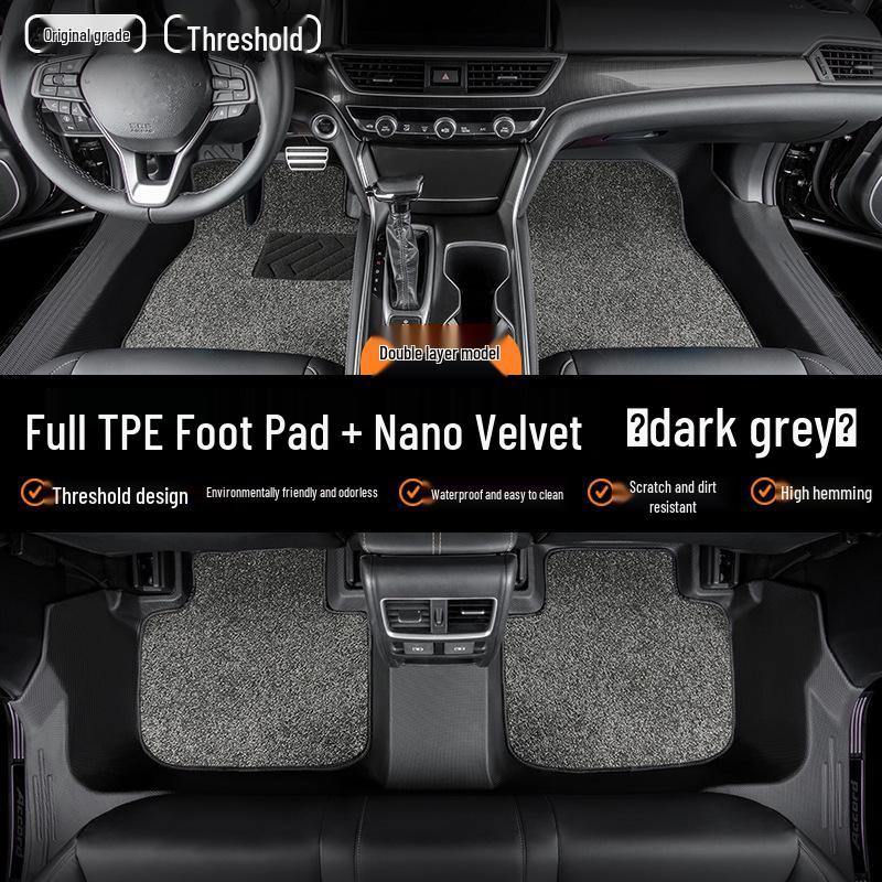 TPE Car Floor Mats for Buick Regal, LaCrosse, Encore, Excelle GT, Verano - Full Coverage
