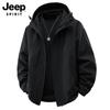JEEP SPIRIT Men's Hooded Casual Workwear Jacket