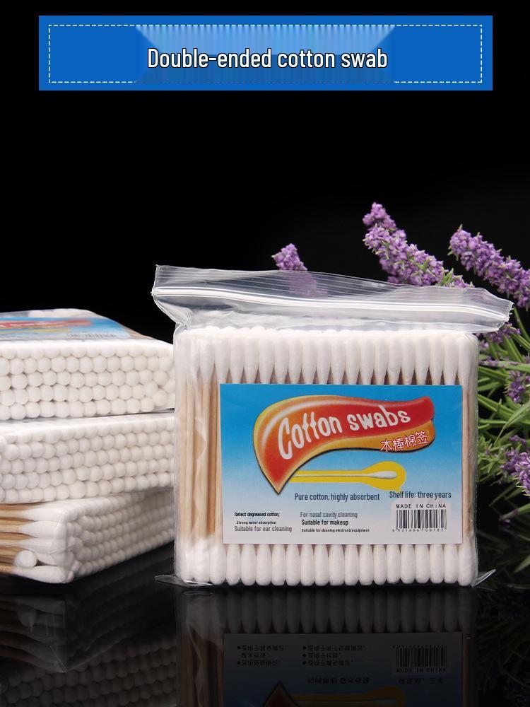 Super Fine Pointed Cotton Swabs for Permanent Makeup & Eyebrow Embroidery