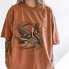 Cowboy Riding Alligator Graphic Tee, Western Swamp Humor Shirt