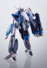 TAMASHII NATIONS DX Chogokin Macross Delta Super Siegfried Immelman Revival 260mm Painted Movable Figure VF-31J (Hayate Machine) Ver. Approx.