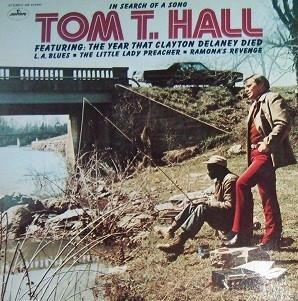 

LP Record TOM T. HALL - In Search Of A Song 6338073 Mercury 1971 UK Folk Used