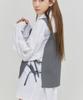 Kagamiel Oversize Square Shirt Vest