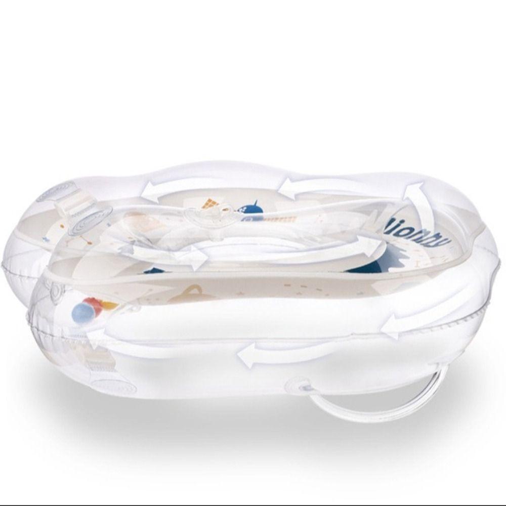 Inflation Swimming Ring Transparent Baby Float Water Toys Baby Float Ring  Kids