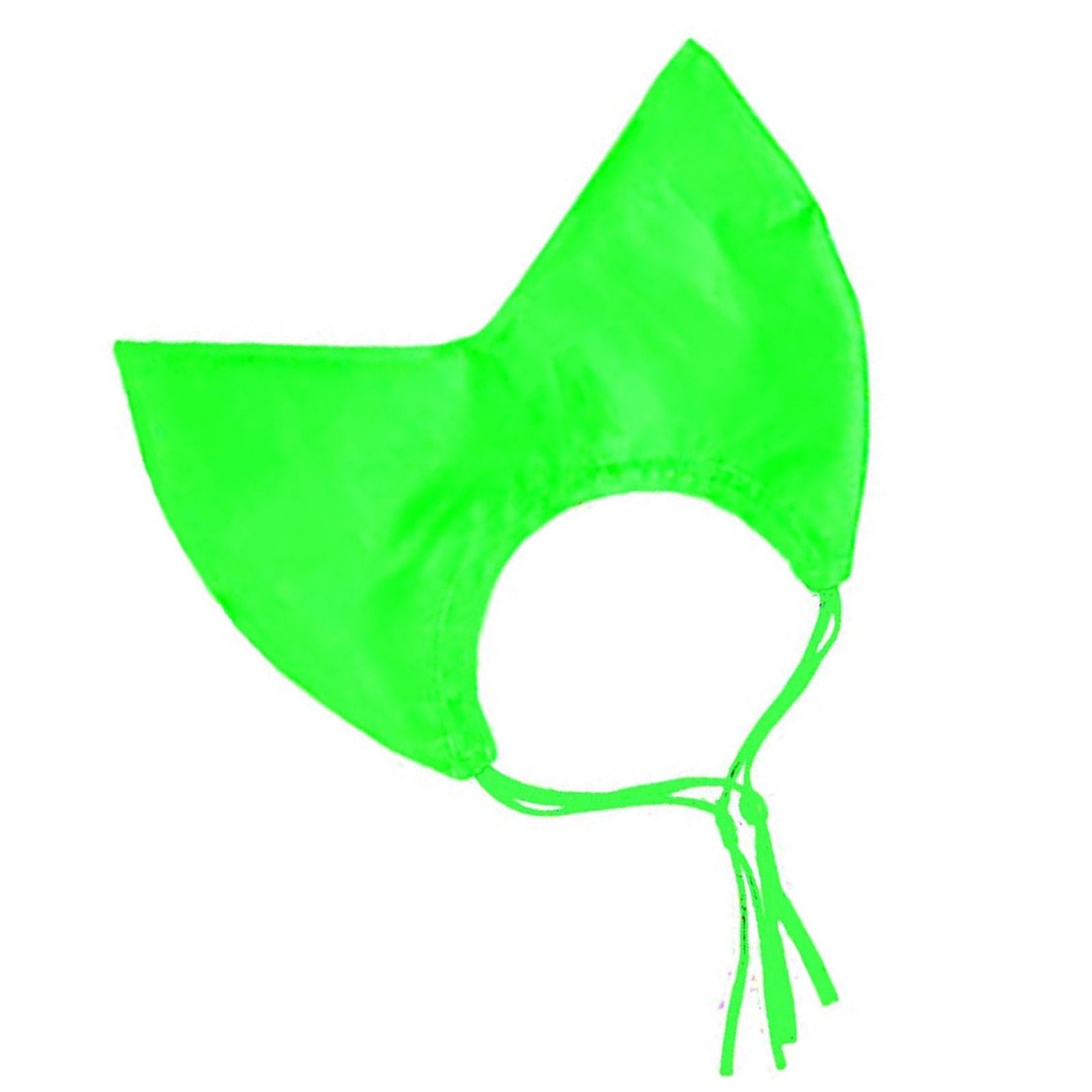 

Водонепроницаемая шапочка для купания кошек разных размеров, удобная защитная шапочка для душа для домашних животных и салона для домашних животных зелёный