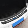 5Pcs Leather Car Door Decals Carbon Fiber Threshold Anti Scratch For Lada Vesta Niva Samara Kalina Largus Priora Xray Granta